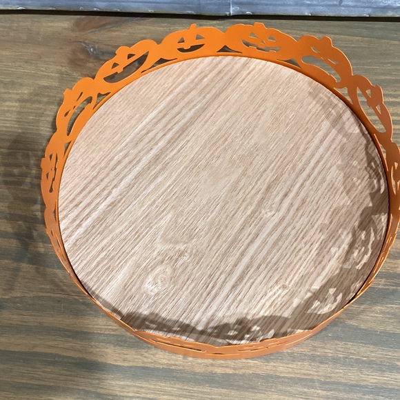 NWT 2022 Target BP Orange Pumpkin Tray - Picture 2 of 5
